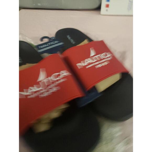 Nautica Men's Size 13 Athletic PORTER Slide Comfort Sandal Shower Slippers #00r - Picture 9 of 16